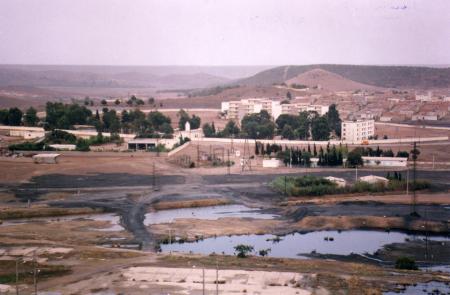 vue g�n�ral de la cit� russe  a jerada