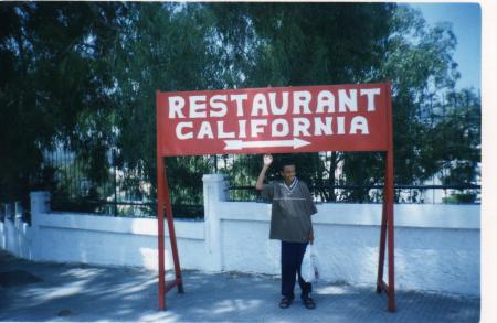 a cot� du campinge d'ONE a tanger