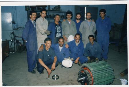 usine th�rmique de jerada( �quipe de service �lectrique)